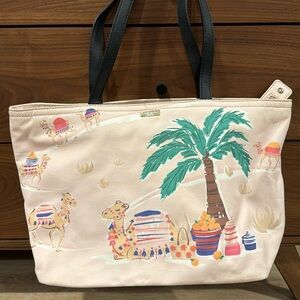 Kate Spade Camel Tote Bag